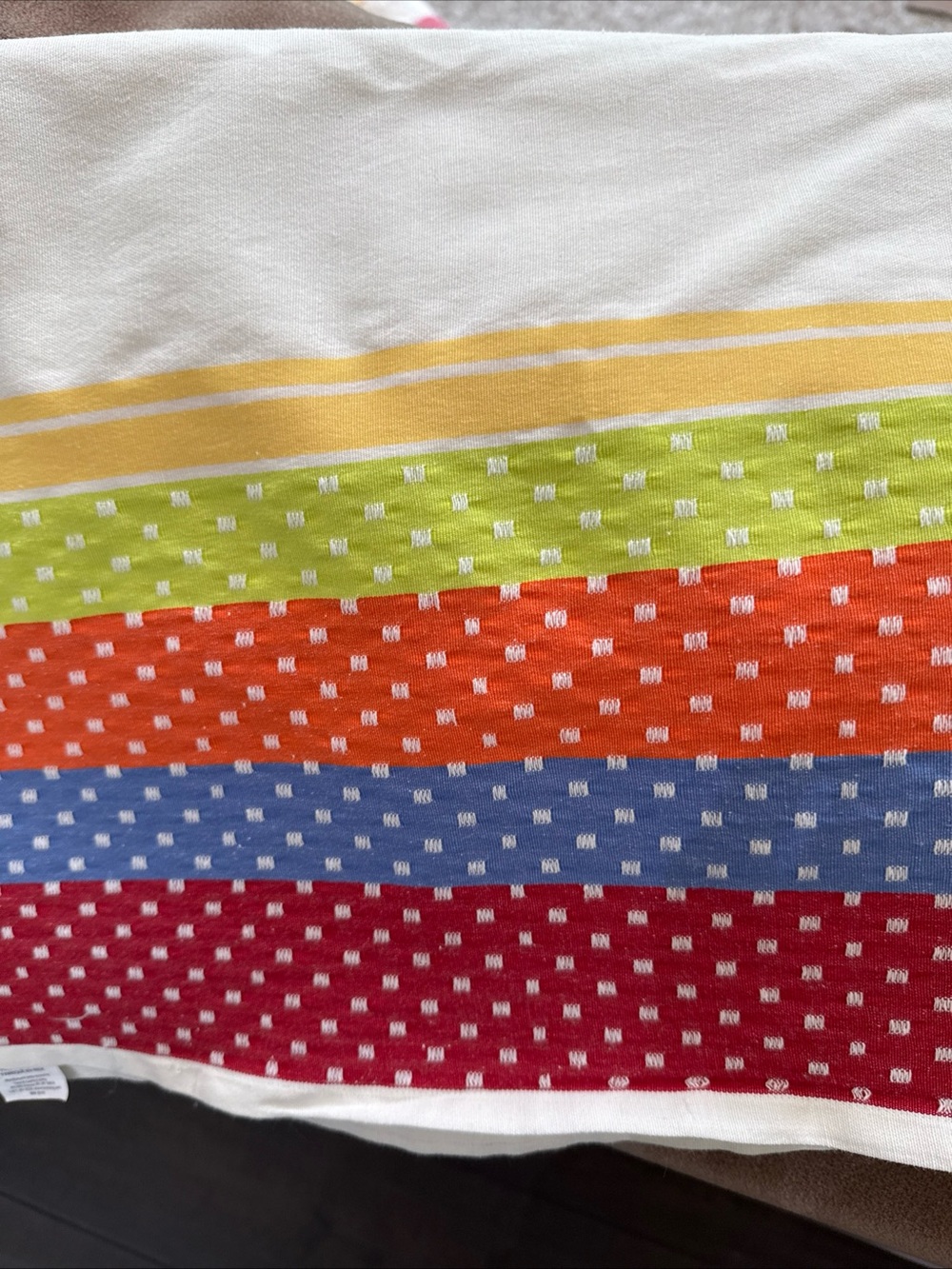 Fiesta brand vintage tablecloth 83x55” dining - Picture 5 of 7